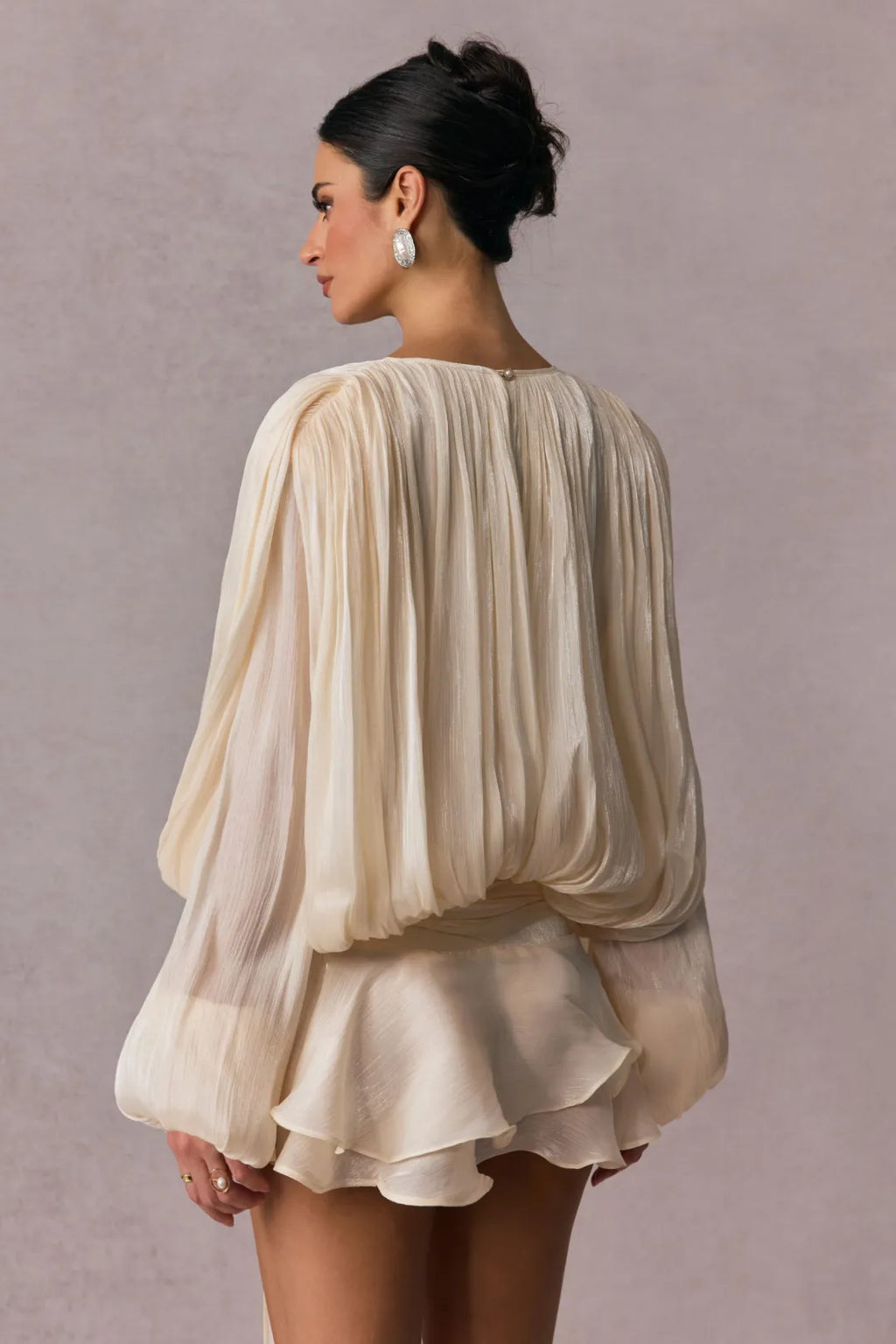 Beryl Ruffle Mini Dress