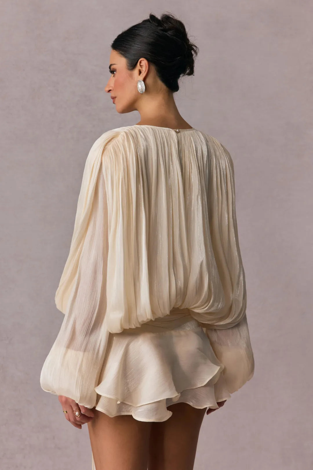 Beryl Ruffle Mini Dress