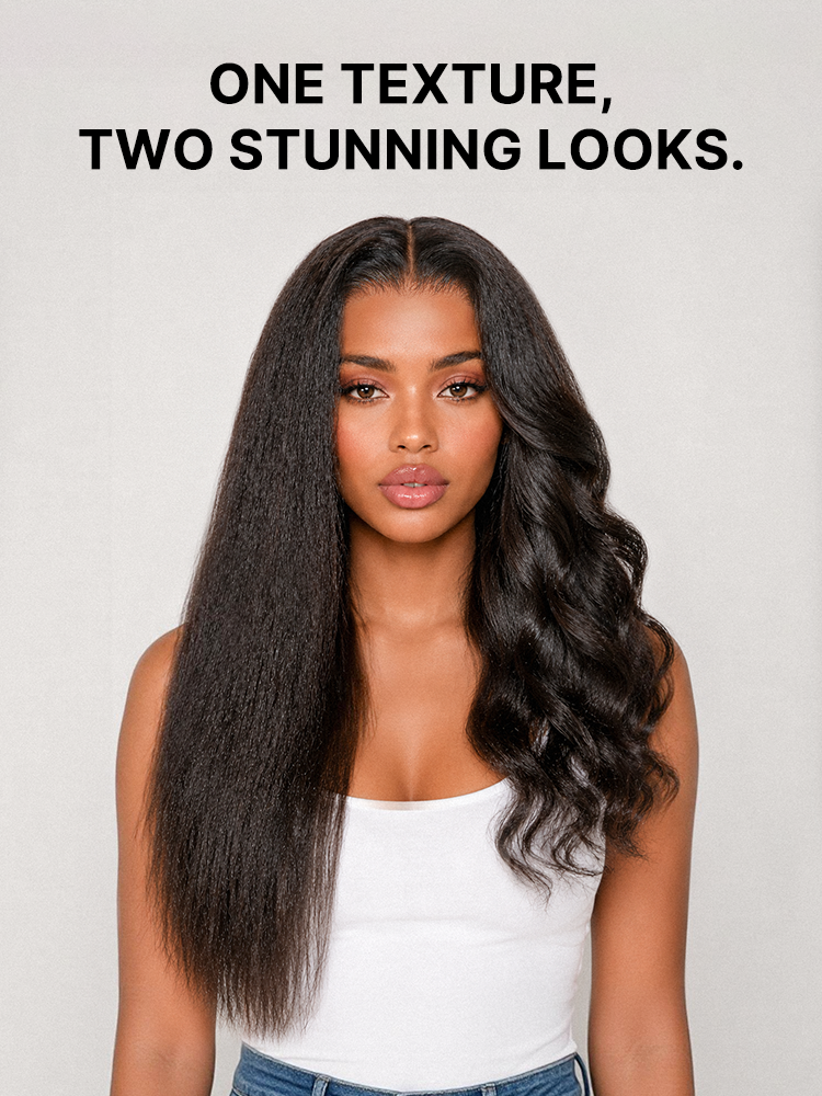 Nyla Kinky™ – All Day Comfort Glueless 7×6 HD Lace Human Hair Wig
