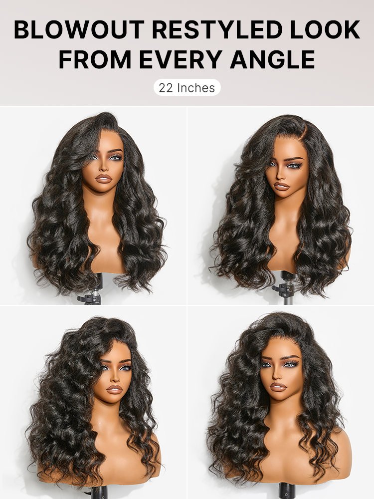 Nyla Kinky™ – All Day Comfort Glueless 7×6 HD Lace Human Hair Wig