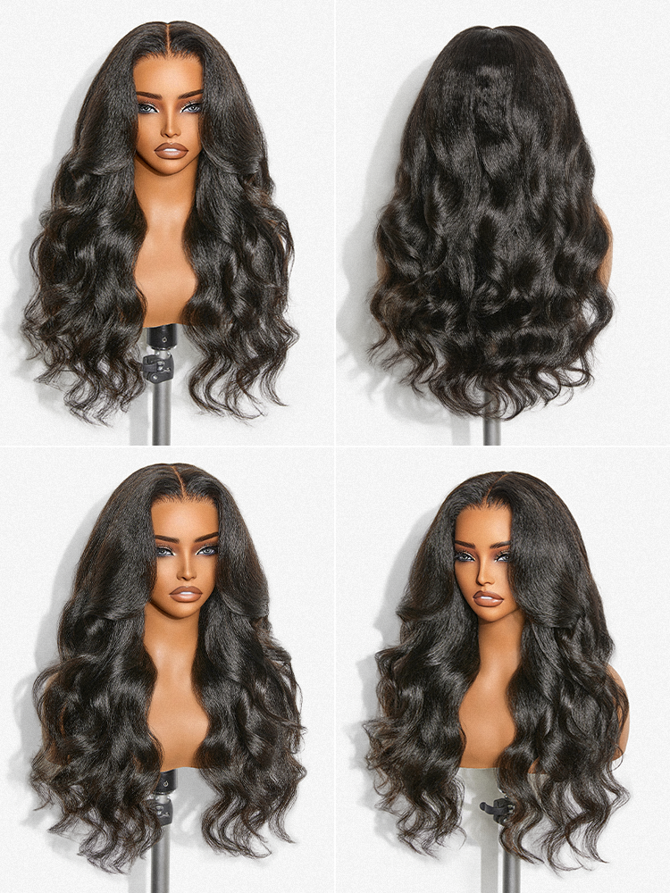Nyla Kinky™ – All Day Comfort Glueless 7×6 HD Lace Human Hair Wig