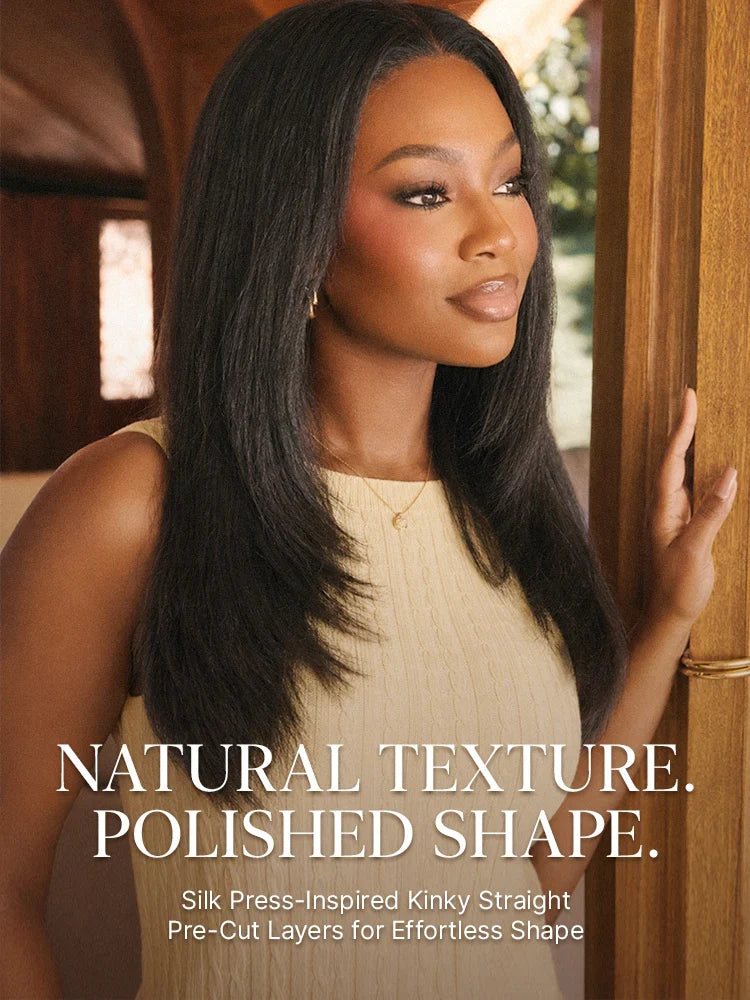 Nyla Kinky™ – All Day Comfort Glueless 7×6 HD Lace Human Hair Wig