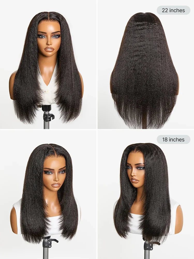 Nyla Kinky™ – All Day Comfort Glueless 7×6 HD Lace Human Hair Wig