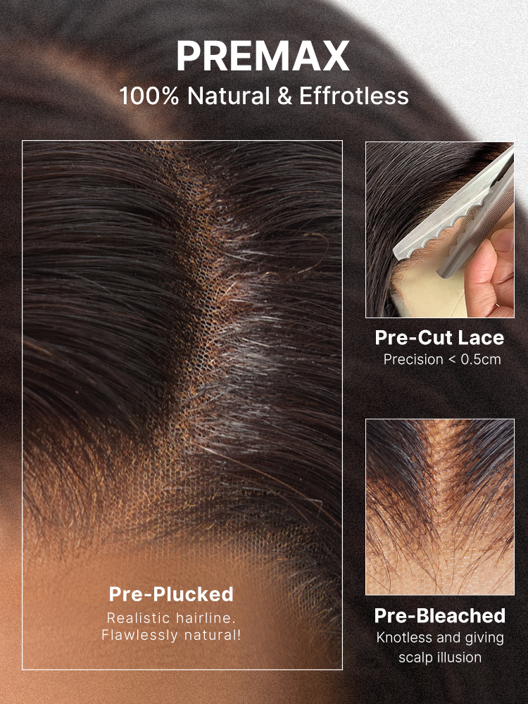 The Amara Wave™ – Glueless 7×6 HD Lace Loose Body Wave Wig