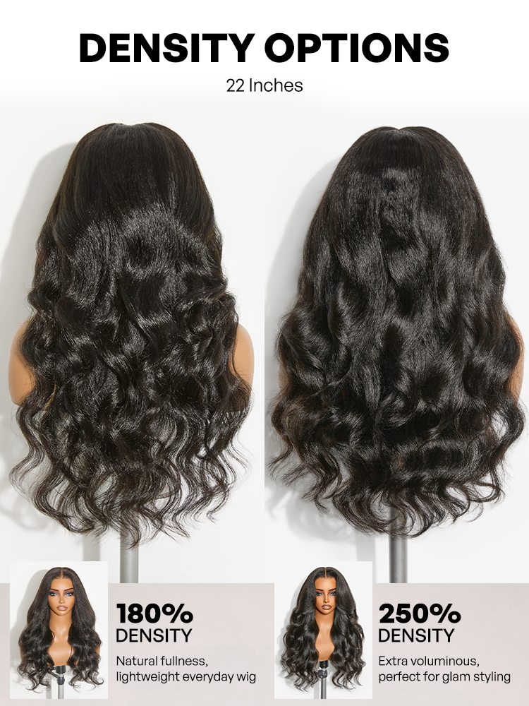 Nyla Kinky™ – All Day Comfort Glueless 7×6 HD Lace Human Hair Wig
