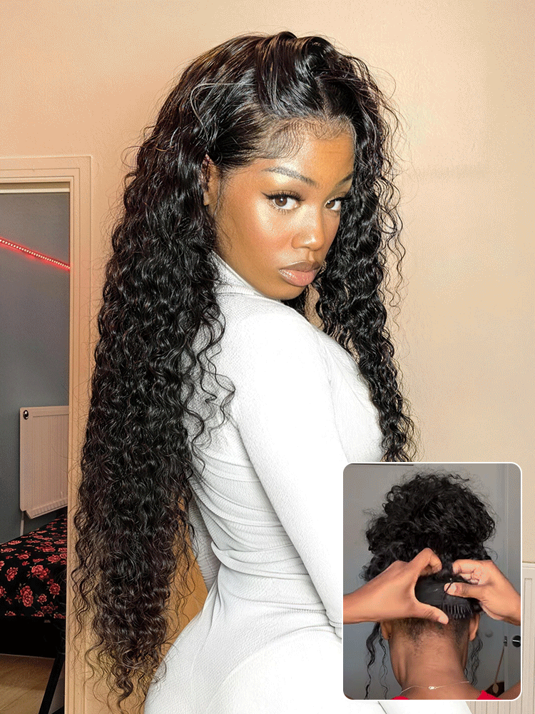 Veloura Curl™ – Glueless 13×4 Water Wave Wig