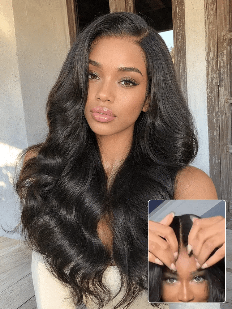 The Amara Wave™ – Glueless 7×6 HD Lace Loose Body Wave Wig