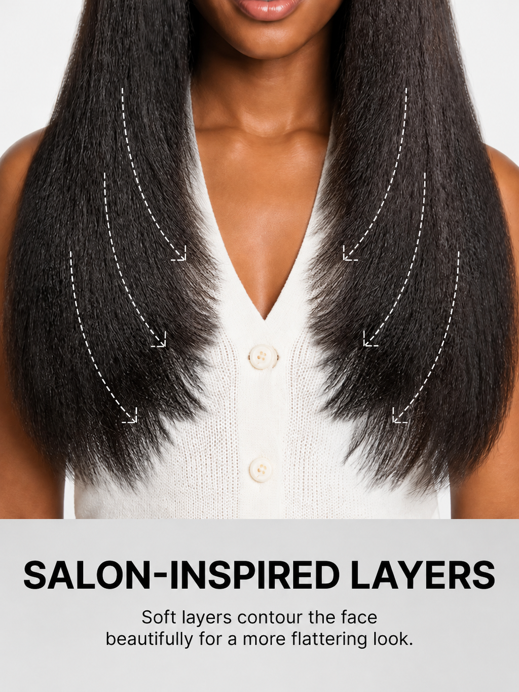 Nyla Kinky™ – All Day Comfort Glueless 7×6 HD Lace Human Hair Wig