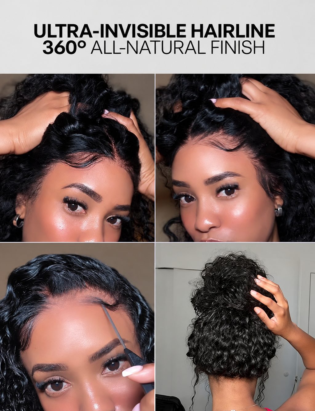 Veloura Curl™ – Glueless 13×4 Water Wave Wig
