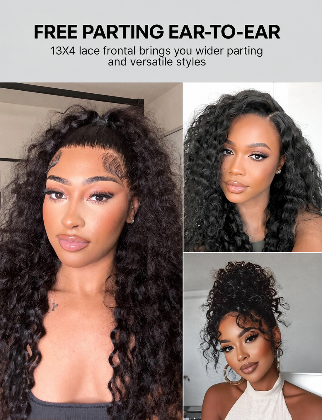 Veloura Curl™ – Glueless 13×4 Water Wave Wig